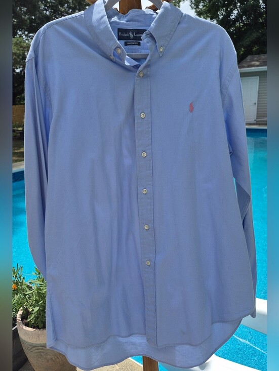 Polo Ralph Lauren Other - Light Blue Ralph Lauren custom fit Button-down Size XL